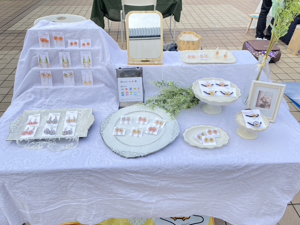 初出店時のディスプレイ